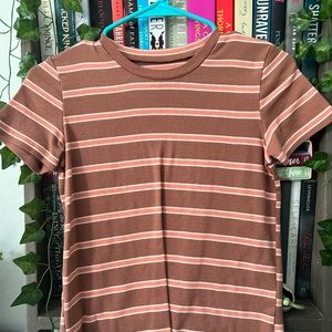 American Eagle Striped Tee